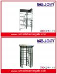 Pedestrian Security Gates Automatic Turnstile Full Height Turnstile With Memory