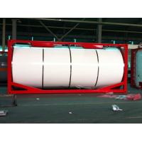 China Insulated Liquid Tank Container / Horizontal 20ft ISO Tank Container for sale