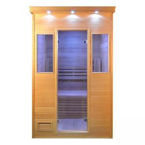 China Solid Wood Steam Sauna Room With 6KW Stove Multi Size Optional on sale