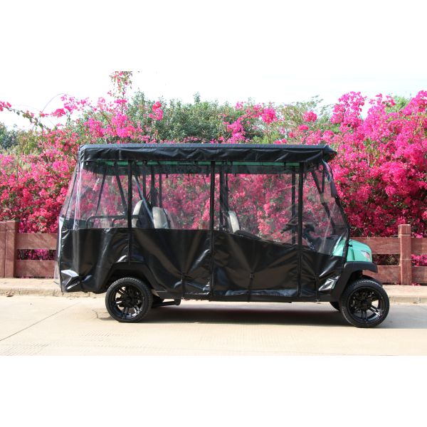Safe & Comfortable Electric Sightseeing Bus 11 Seats 72V Lithium Battery High Climbing Ability Support Long Range