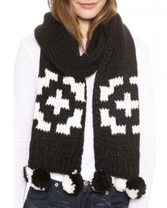 Quality Fashion winter acrylic crochet cable tretch knitting scarf for sale