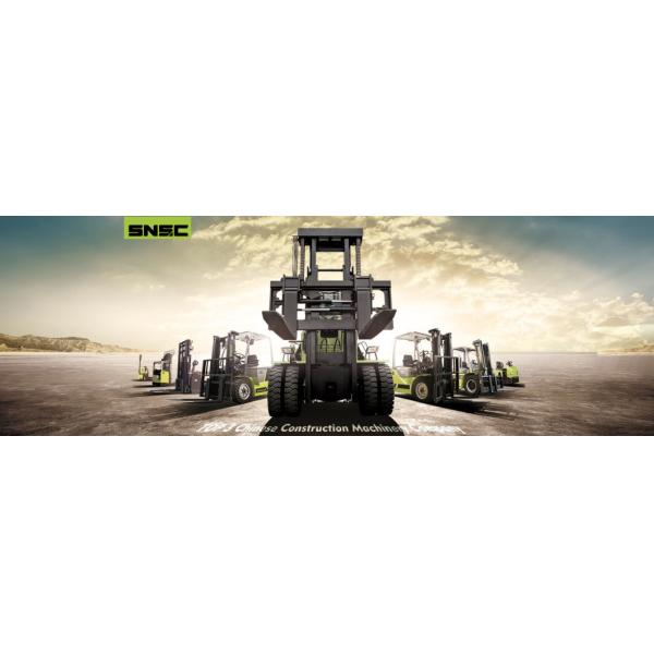 4500mm Lifting Height Diesel Forklift with Triplex Mast and Attachements Side Shifter