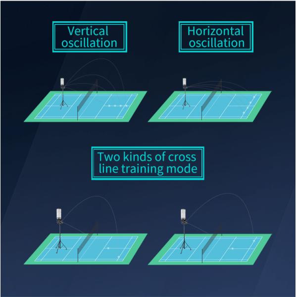 DC12V Badminton Automatic Shuttle Feeder