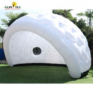 Quality Large Events Camping Outdoor Inflatable Igloo Dome Tent Customized for sale