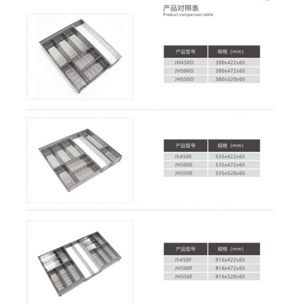 Kitchen Expandable Cutlery Silverware Drawer Organizer