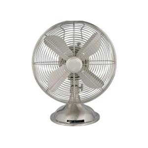 Quality metal retro table fan 12&quot; 90 degree Oscillating Full Copper Motor Low Noise for sale