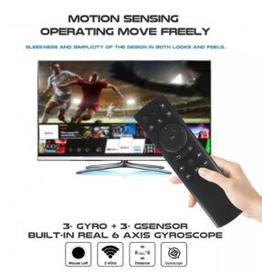 China Bluetooth IR Air Mouse 4K HDR Remote Control For Android TV Streaming Media Player on sale