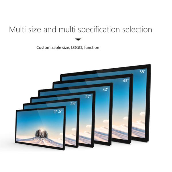 Wifi Android Interactive Digital Signage Video Wall Full HD 1080P For Supermarket