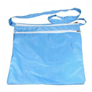 Quality Workwear Cleanroom ESD Clean Room Polyester Bag ESD Ziplock Fabric Bag esd Bags Anti-static Bag for sale