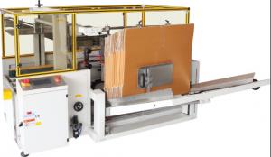 China Semi Automated Packaging Machine Facial Tissue Carton Box Sealing Machine on sale