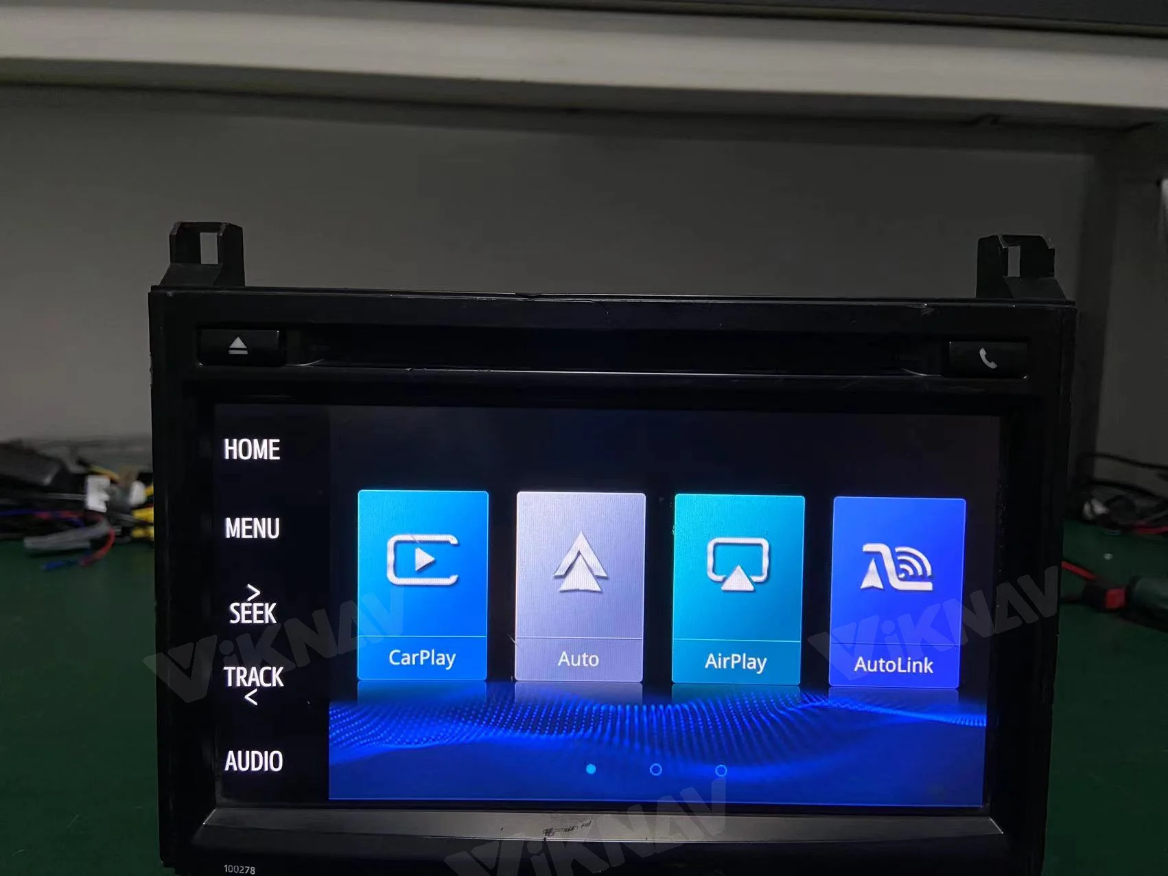 Viknav Linux System OEM Car For Toyota 4Runner Panasonic 2014-19 Upgrade Decoder Box MuItimedia Wireless CarPlay