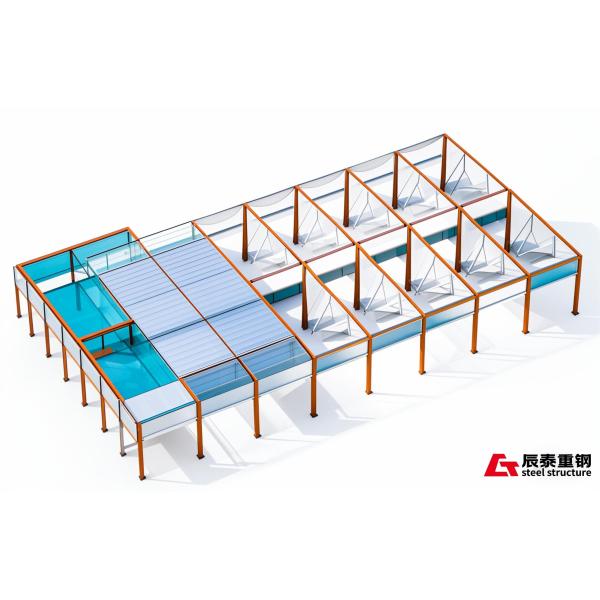 Customized steel structure office complex building building galvanized anti-corrosion material