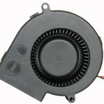 Black Equipment Cooling Fans DC FG/IP58 Blower Exhaust Fan With 57dB Noise
