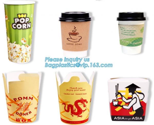 Soup Cups Cup Soup Disposable Paper Soup Cups With Paper Lid Ice Cream Cup Coppa Gelato
