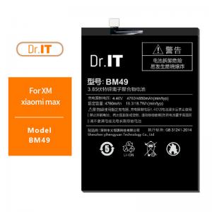 China 4850mAh Cell Phone Batteries Replacement Mi Max Battery Bm49 3.85V on sale