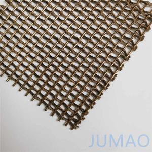 Buy cheap SS304 Copper Architectural Brass Mesh Building Curtain Wall from wholesalers