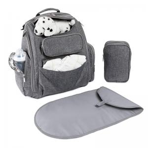 China Maternity Mommy Diaper Bag Travel Backpack Baby Nursing Diaper Bags For Stroller on sale