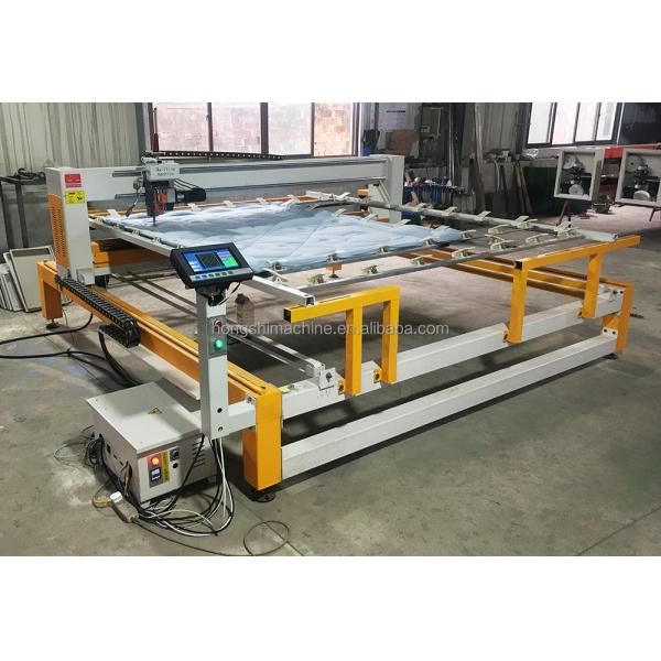 Computerized quilt making equipment high speed duvet sewing machine single needle bedsheet quilting machine
