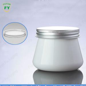 Quality White Alumina Cap Plastic Packaging Jars For Body Cream for sale