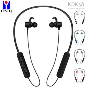 15m Remote Connection EDR Neckband Bluetooth Headset With Ear Hooks