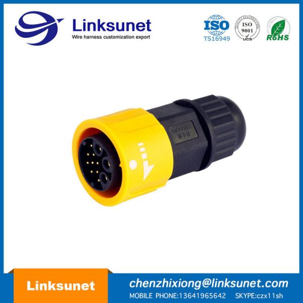 Four Point Crimp Type CTO Circular Connector Cable Assembly High Flex For New Energy Vehicles