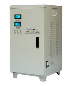 Quality TND Series Automatic Voltage Stabilizer 5kva , AC 3 Phase Voltage Regulator 220v High Precision for sale