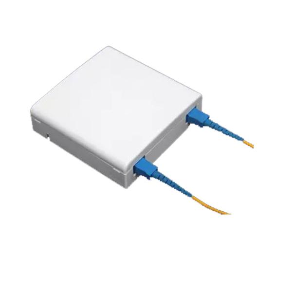 ISO Integrated Wiring 2 Core Fiber Optic Terminal Box FTTH Distribution Box