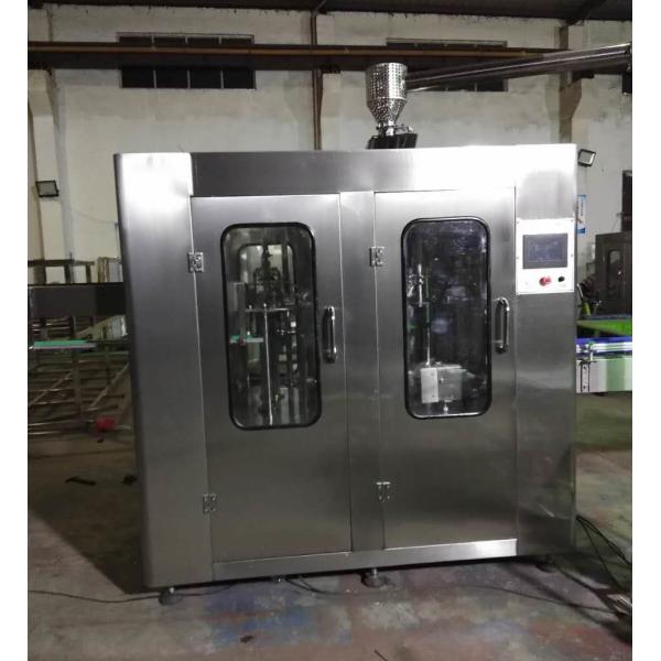 Stainless Steel Liquid Bottling Machine Gravity Filling System 3000Bottles /