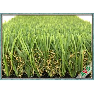 Quality W Shape Outdoor Synthetic Grass / Artificial Grass Waving Surface 12800 Dtex for sale