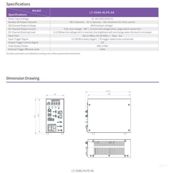 HSC Series 0348 Strobe Lighting Controller 12V 2channel High Brightness