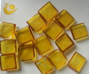 Yellow Large Synthetic Diamond For Metal Processing:Cast Iron Disc Grinding