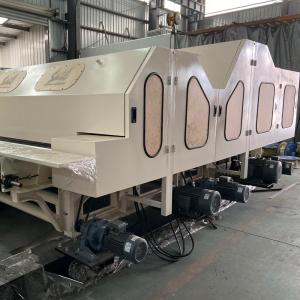 Nonwoven fabric making fiber carding machine