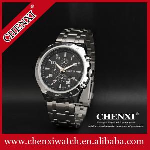 Quality C027C Big Dial Watch Stainless Steel Watches Man Quartz Watch Wholesale China Watches Men for sale