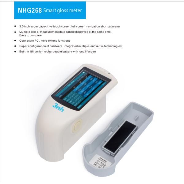 3nh NHG268 Intelligent Handheld Glossmeter Multi-Angle Testing Equipment for 20 60 85