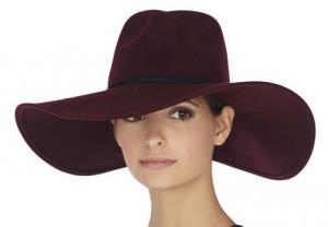 Quality New Designed BUTTERFLY FLOPPY Felt HAT,red hat wholesale for sale