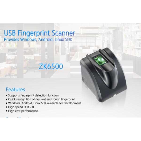 256x360 Pixel Linux SDK Biometric USB Fingerprint Scanner