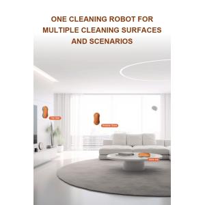 Smart Home WiFi Intelligent Window Washer Robot Multi-Used Wet/Dry Cleaner with