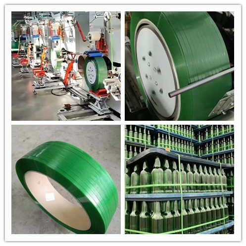 9–25 mm PET strapping belt Automatic PET packaging band from pneumatic strapping machine