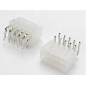 Quality 10 Pin Wire To Board Molex 5557 Connector 4.2mm Pitch Right Angle for sale
