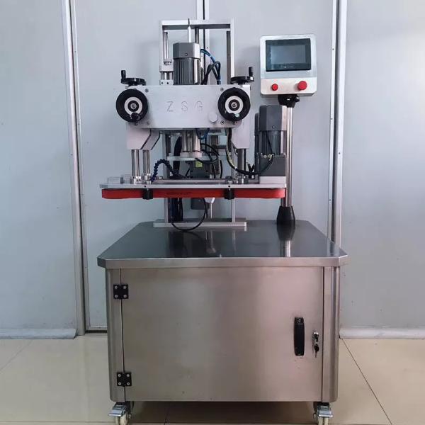 Semi Automatic Screw Capping Machine 220V Desktop For Bottle
