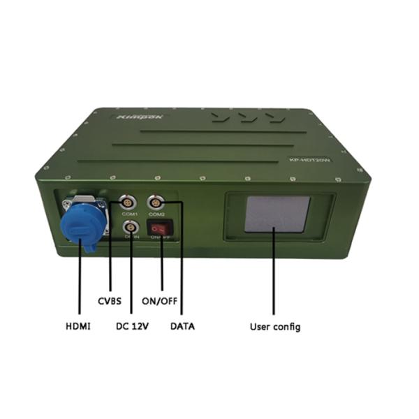 Multi Function COFDM Wireless Video Transmitter Manpack Tactical Radio HD-SDI HDMI CVBS