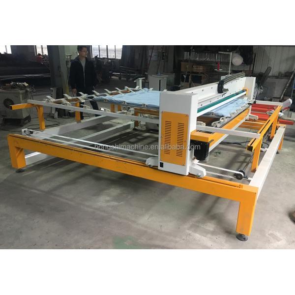 Computerized quilt making equipment high speed duvet sewing machine single needle bedsheet quilting machine