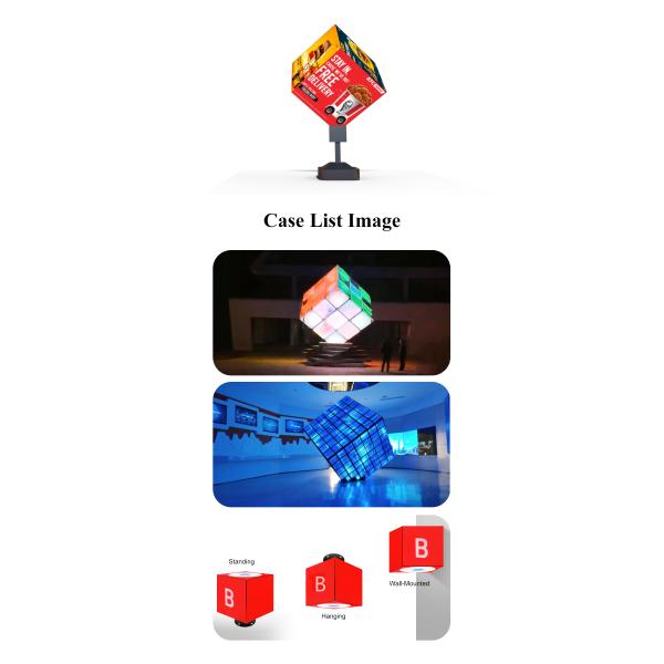 Micro Machining Mobile Rotating LED Screen