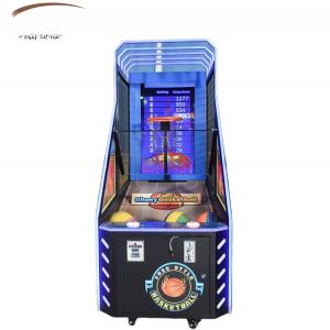 Fun Center Coin Operated Basketball Game Machine 180*81*190cm Low Maintenance