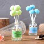 Wedding Custom Color Home Reed Diffuser Essential Oil Reed Diffuser Cotton Ball