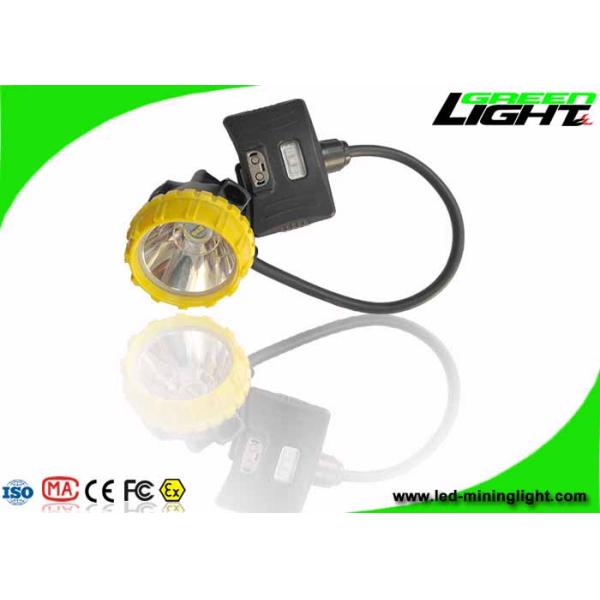 Semi Corded Rechargeable LED Headlamp 15000lux 6.8Ah Big Capacity IP68 1.7W