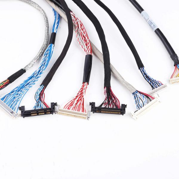 LCD Panel Display Electronic Wire Harness LVDS Cable 32pin