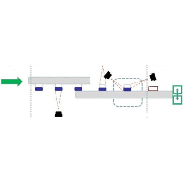 CRC Cap Visual Inspection Machine On-line Detectors with Counting System