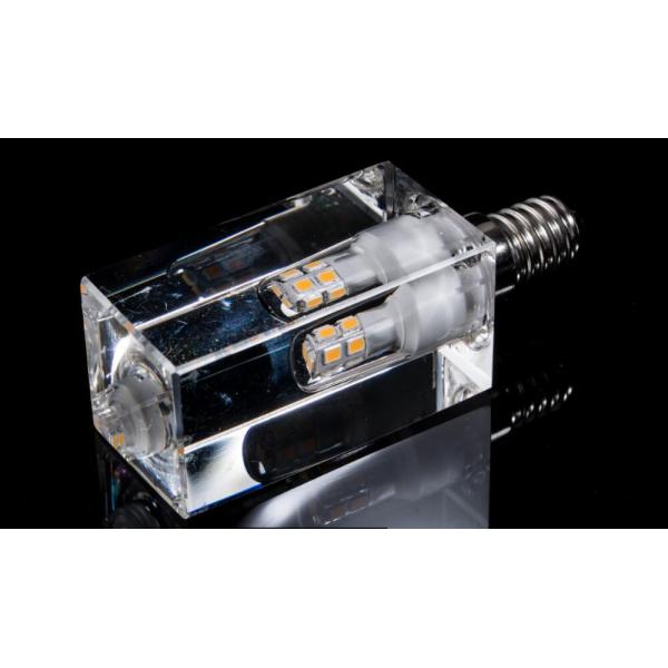 5W LED Crystal Candle Light K5 crystal housing 220V E14 dimmable 110V shining bulbs