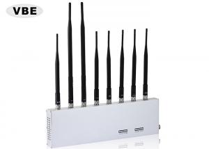 Quality Wifi Cell Phone Signal Jammer 12 Watts Transmission Power, GPS Wifi Mobile Phone Signal Blocker, Wireless Signal Jammer for sale